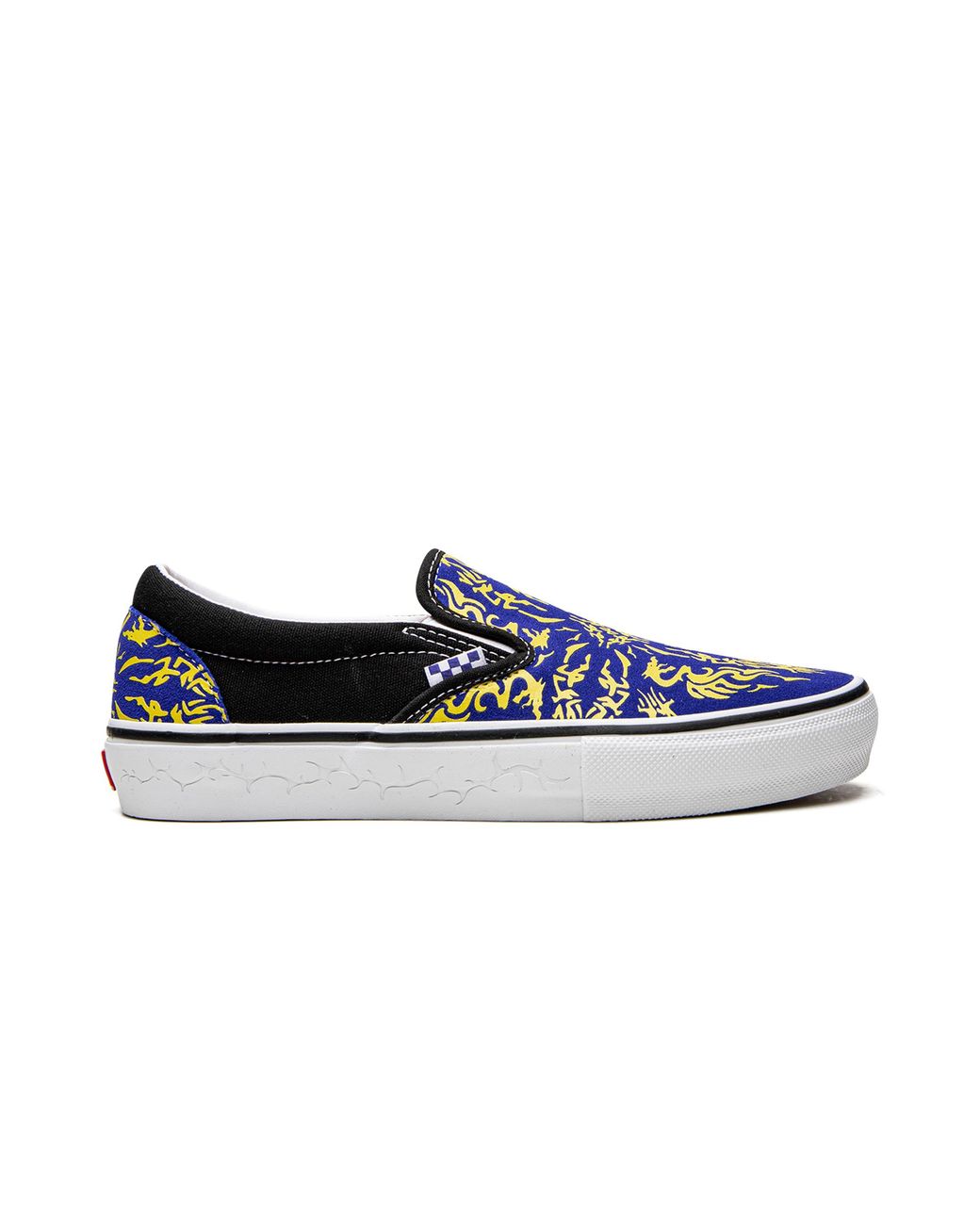 Vans Black Skate Slip-On "Dragon Flame" Vn0A5Fcabyl" for men
