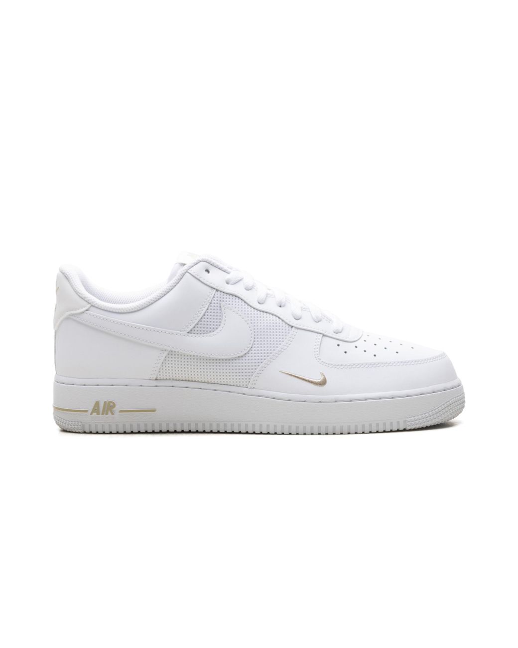 Nike Black Air Force 1 Low Desert Khaki Mini Swoosh" Io1283 100" for men