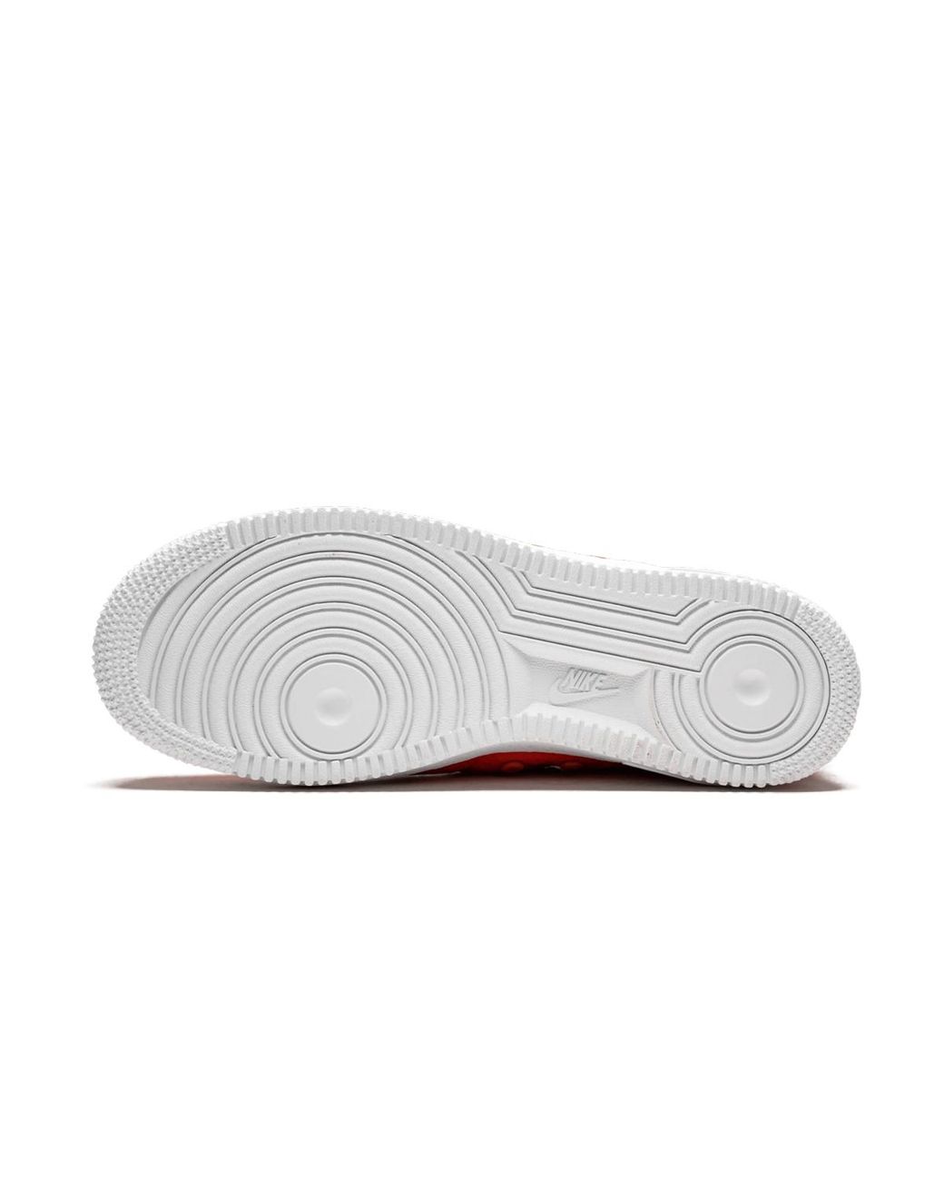 Nike Red Sf Af1 Mid "Team" 917753 800" for men