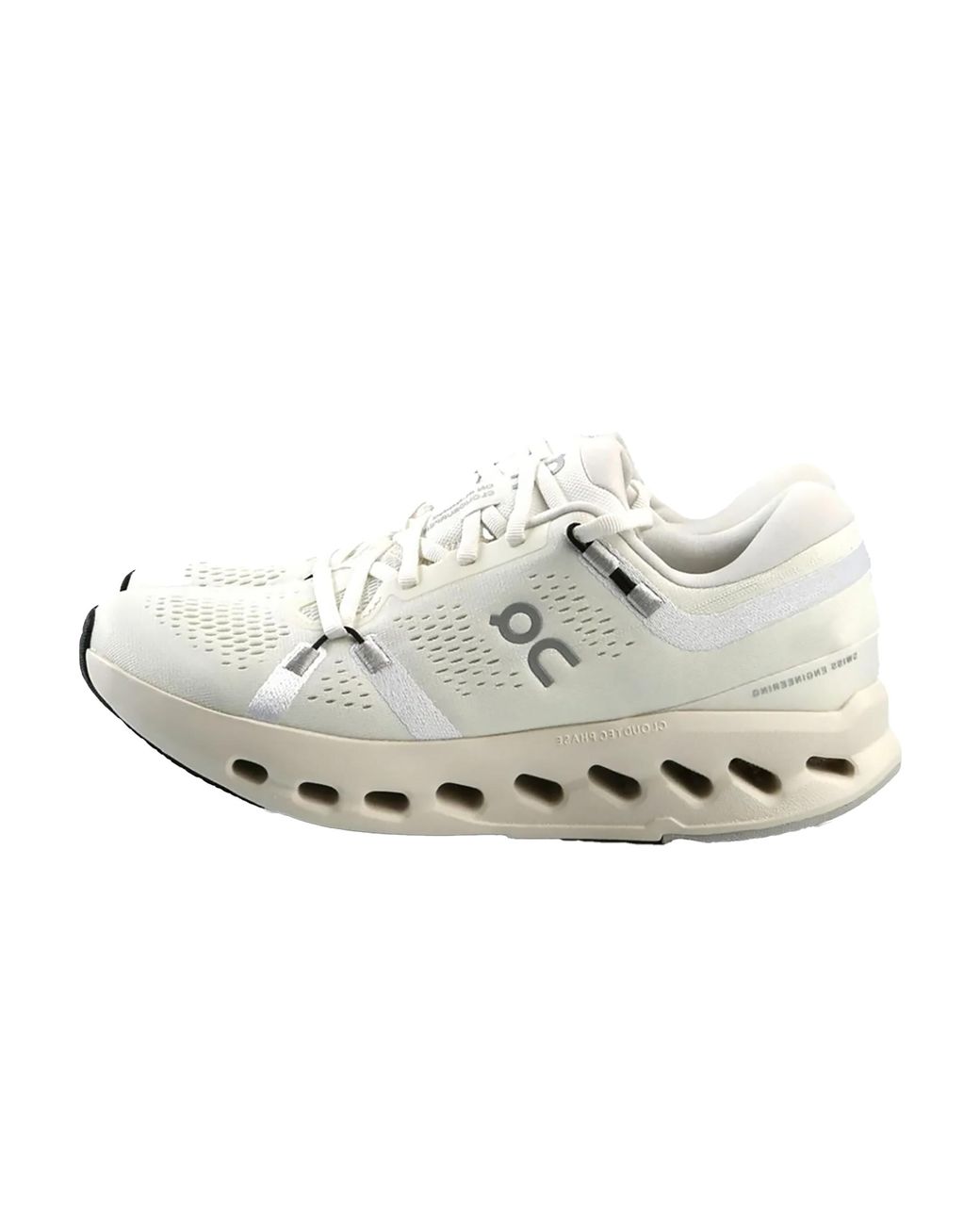 On Shoes Black Cloudsurfer 2 "Ivory Ivory" 3Wf10103334"