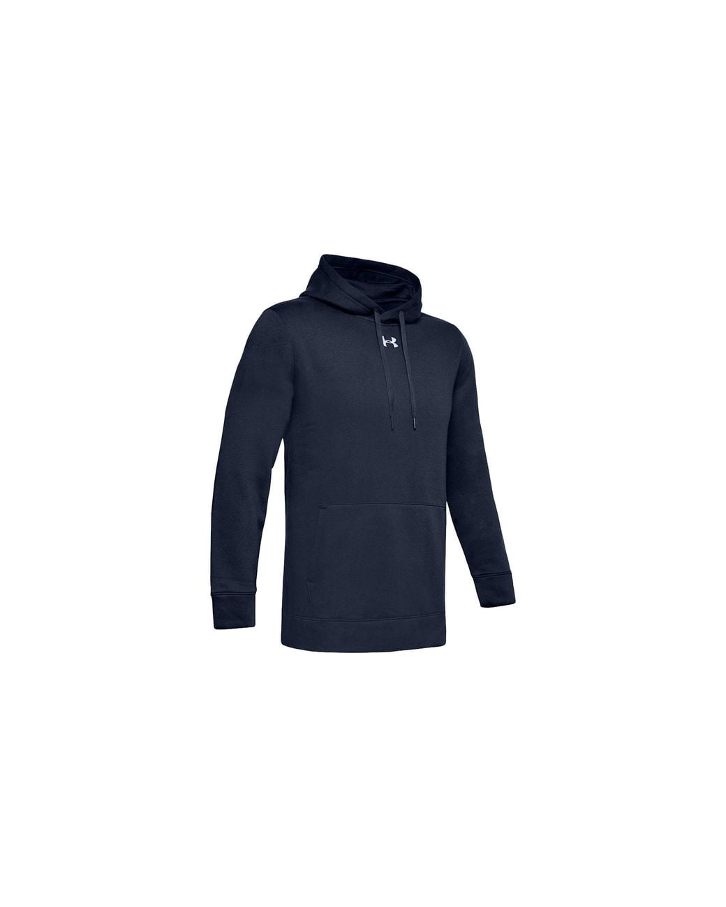 Under Armour Blue Hustle Fleece Hoodie "Midnight 1300123 410" for men