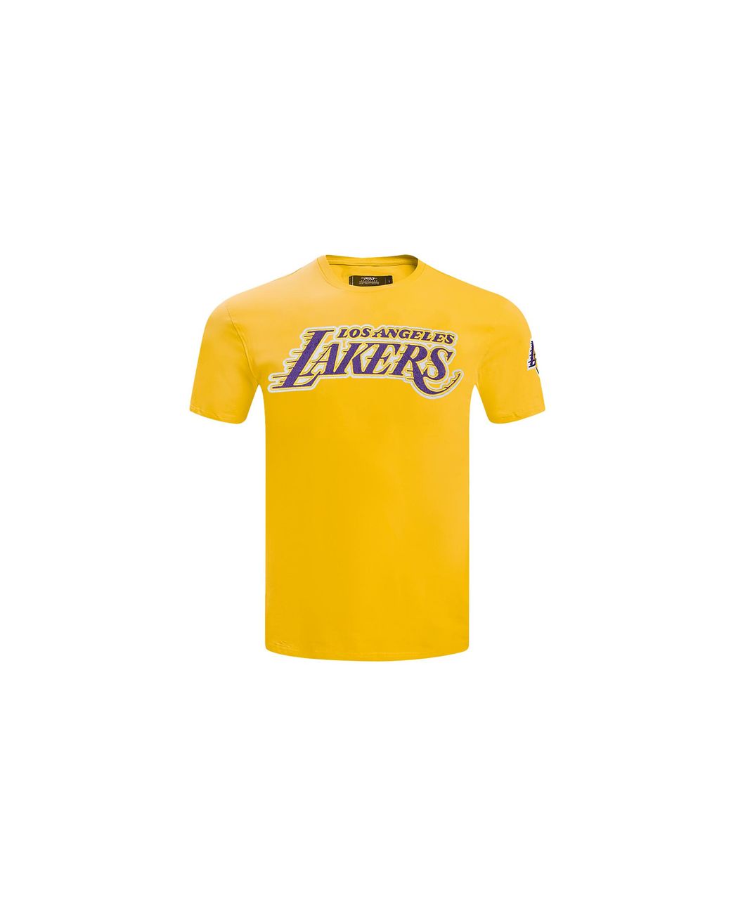 Pro Standard Yellow Los Angeles Lakers Classic Chenille T-Shirt Bll1516558 Yel" for men