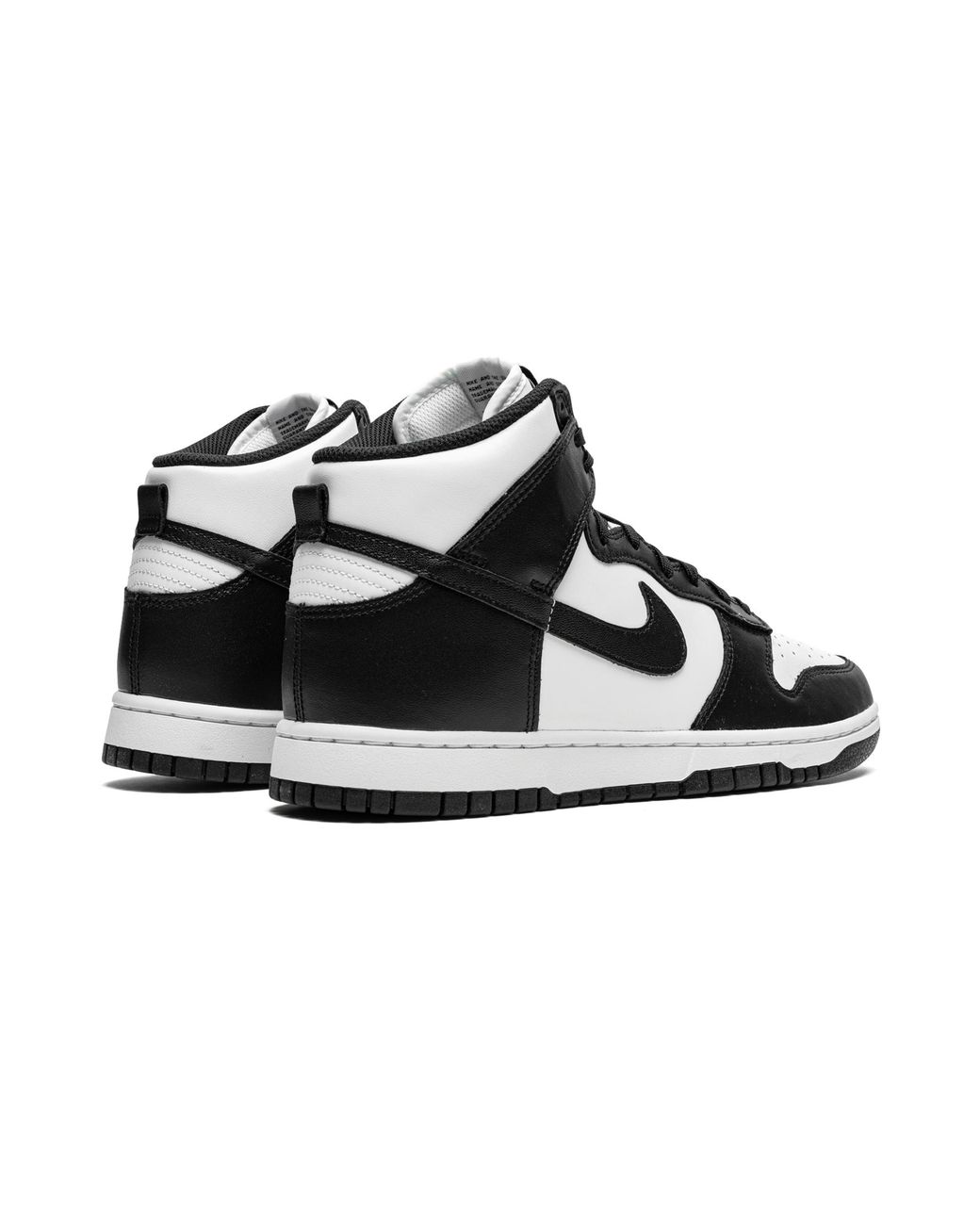 Nike Black Dunk High Retro "Panda for men