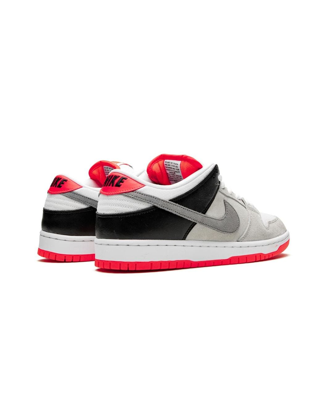 Nike Black Sb Dunk Low "Infrared" Cd2563 004" for men