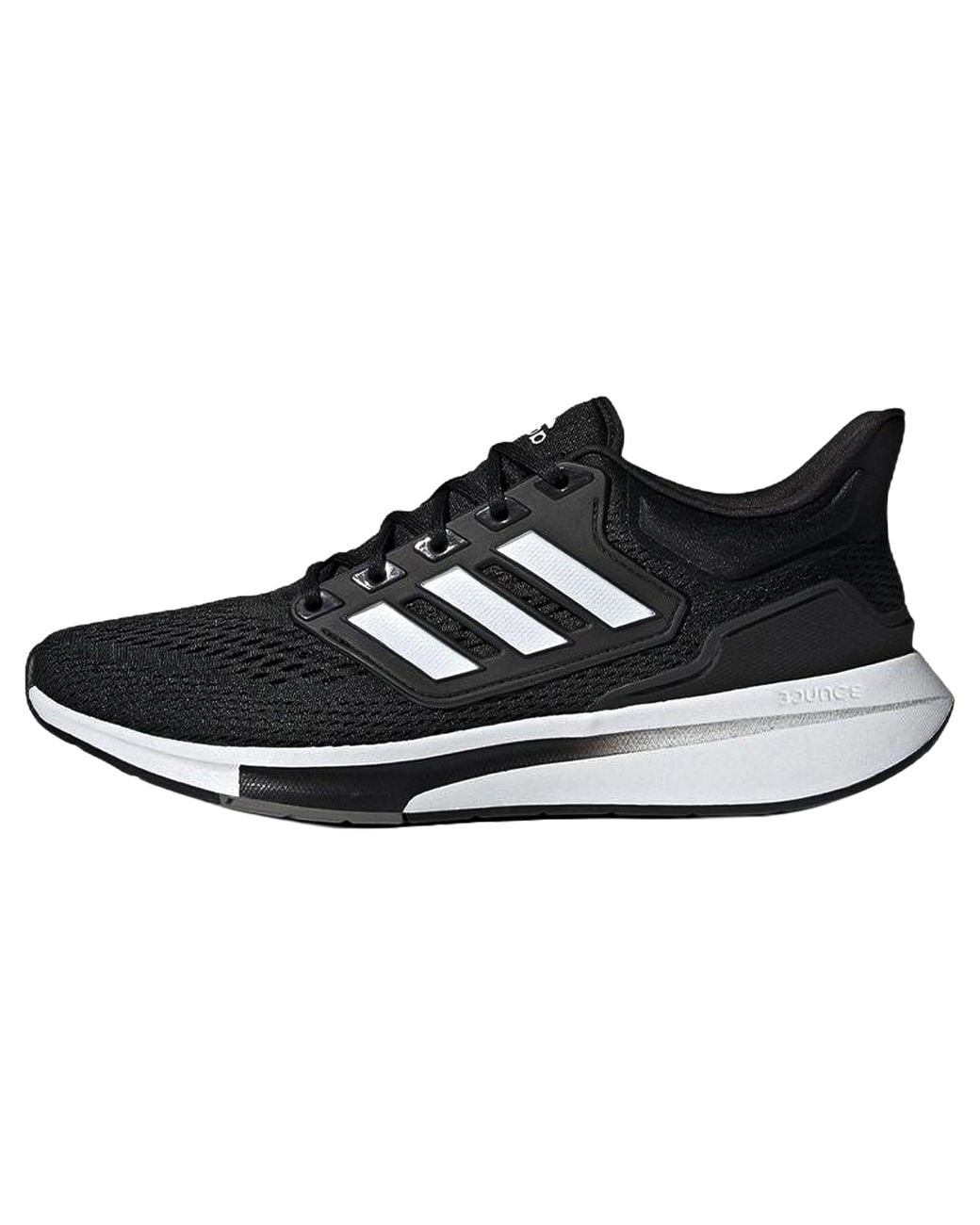 Adidas Black Eq21 Run "Core Cloud Four" Gy2190" for men