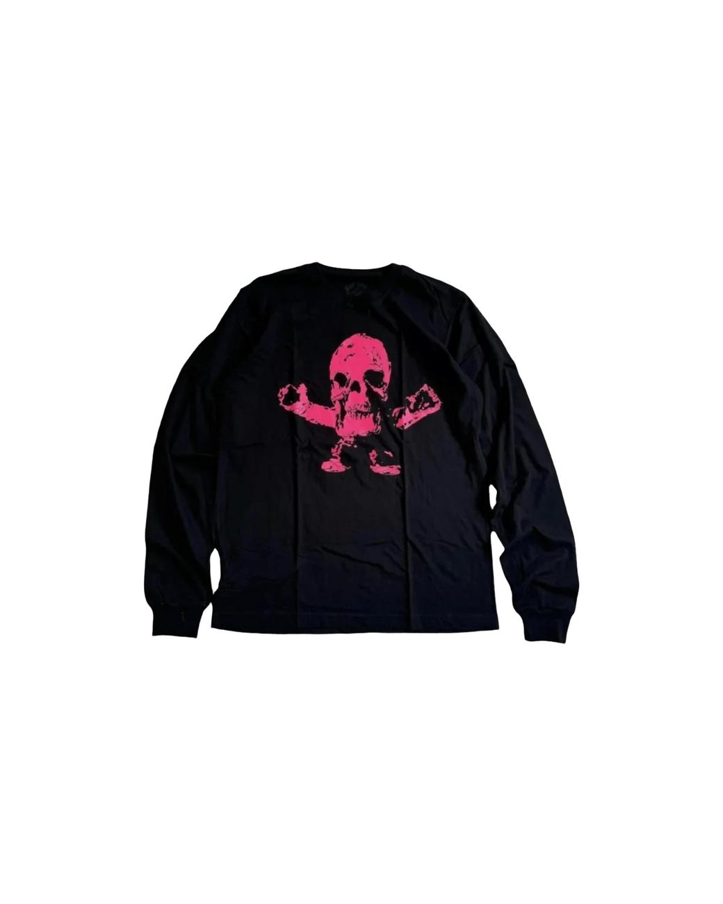 Chrome Hearts Black Foti Logo Long Sleeve T-Shirt Chrm1104" for men