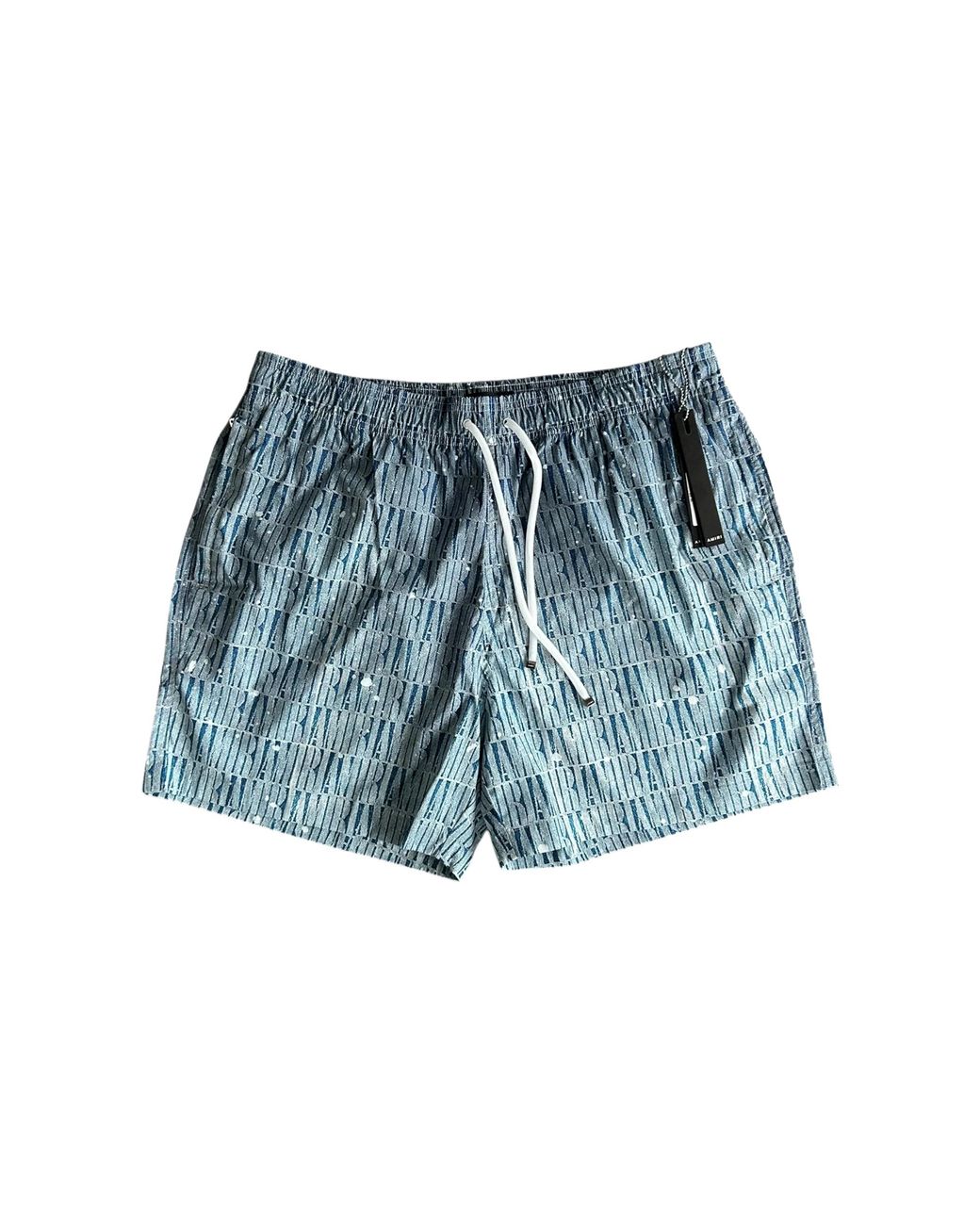 Amiri Blue Core Logo Swimshorts Gradient" Pf23Msb018 420" for men