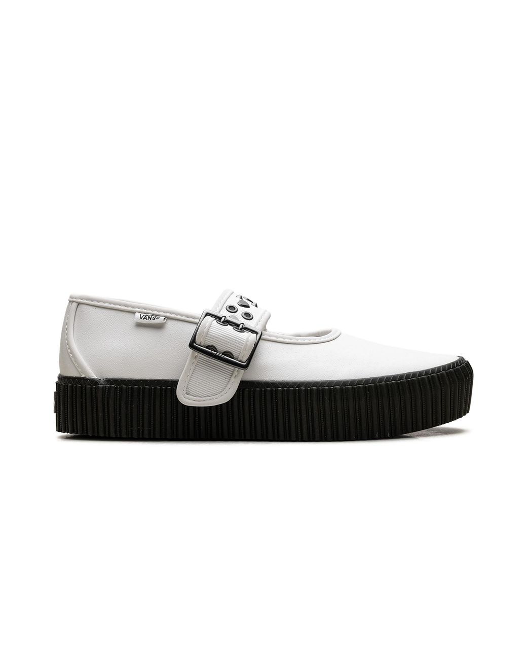 Vans Black Mary Jane Creeper "Love Is Pain Blanc De Blanc" Vn000D07Jvy1"