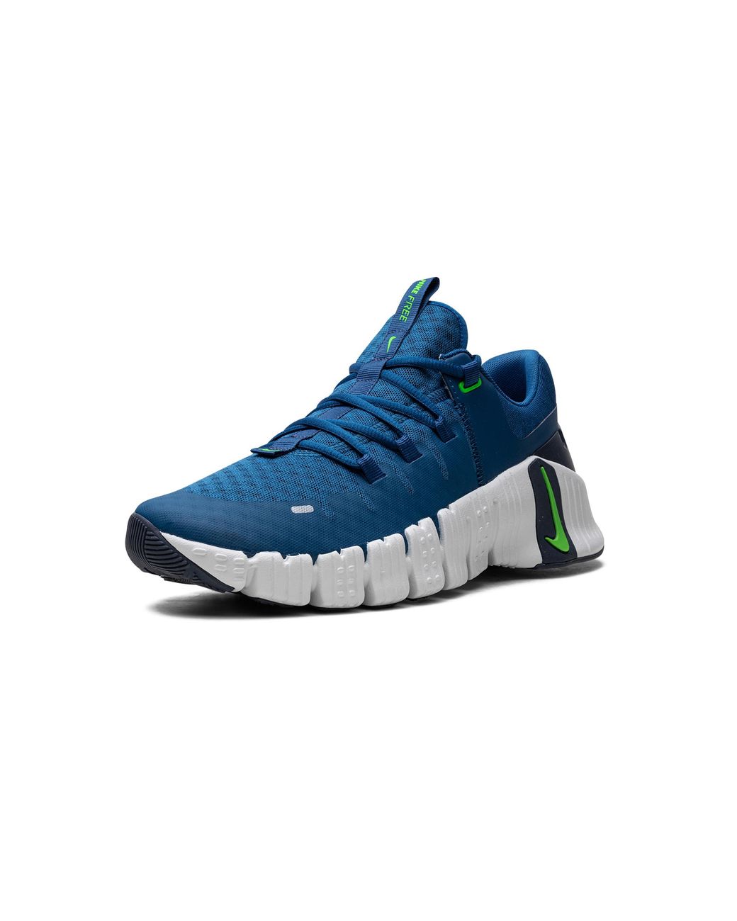 Nike Blue Free Metcon 5 Workout Shoes for men