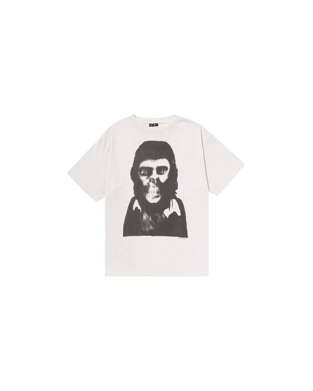 A Bathing Ape Black X Saint Mxxxxxx Skull T-Shirt 1J23 109 902" for men