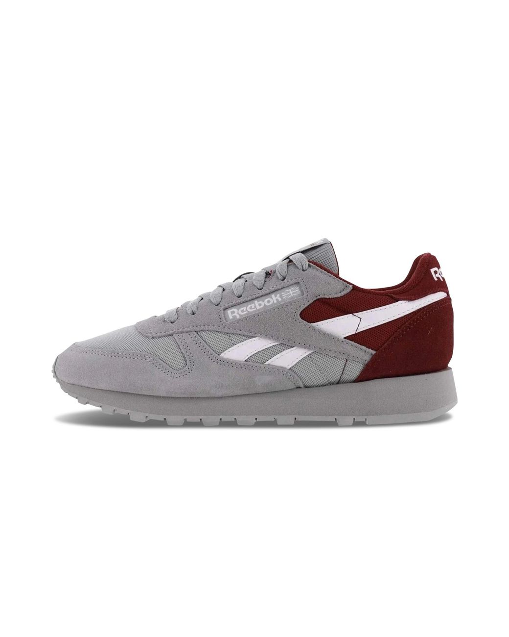 Reebok Gray Classic Leather Hq9956" for men