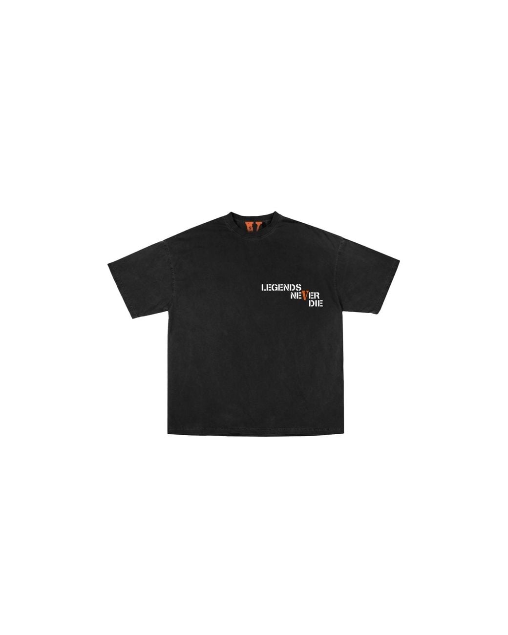 Vlone(GOAT) Black 999 T-Shirt "Juice World" Ts Jw4919" for men