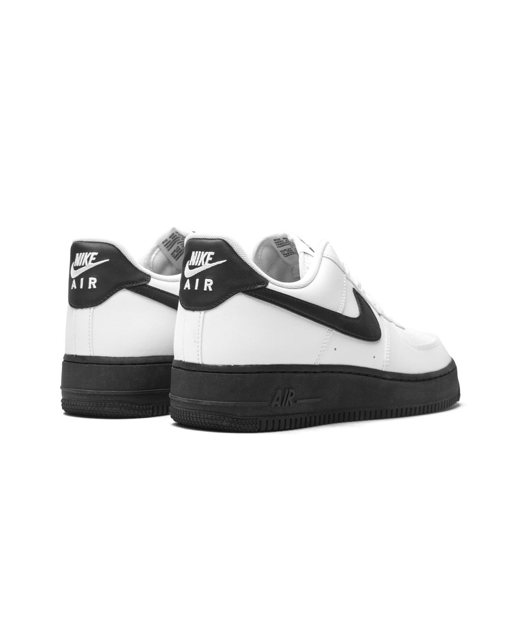 Nike Black Air Force 1 '07 Midsole" Ck7663 101" for men