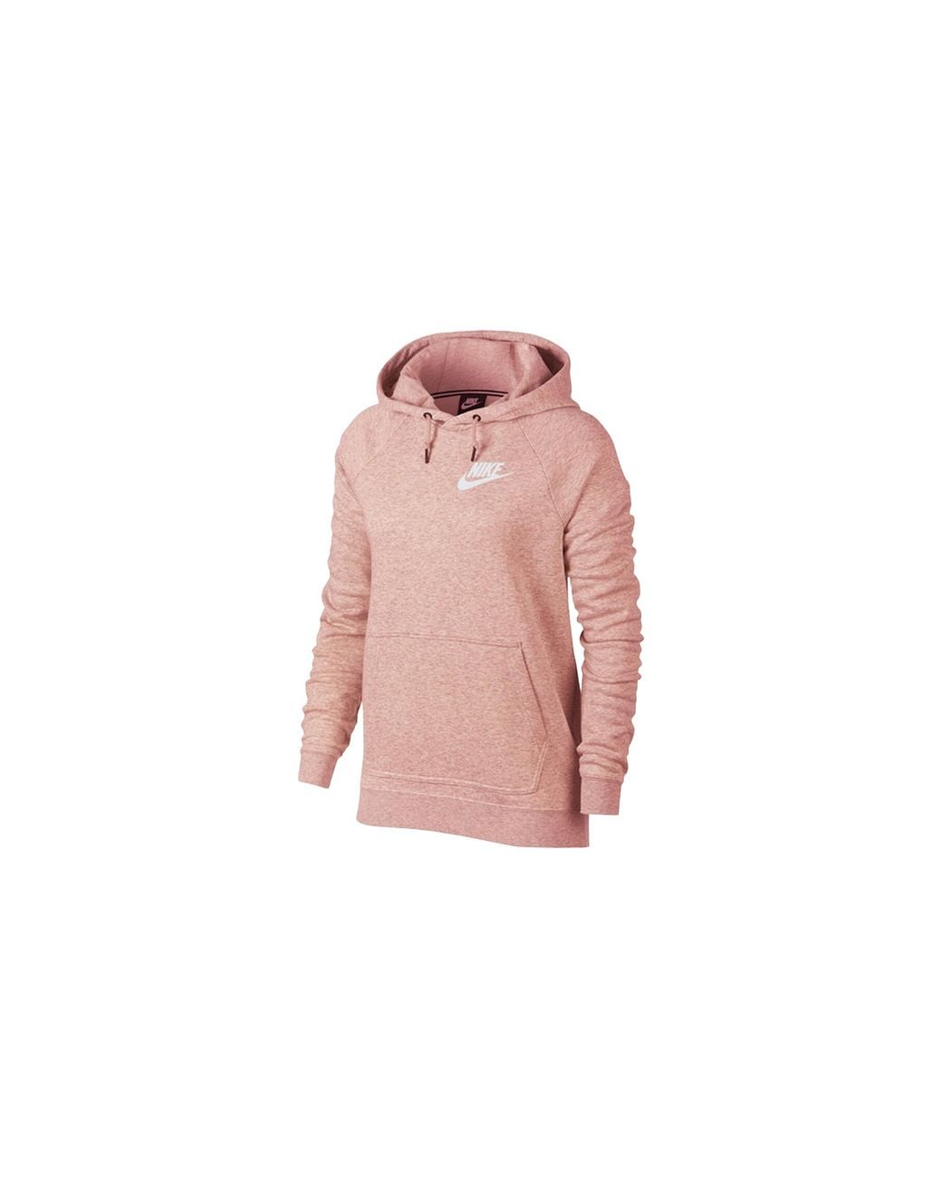 Nike Black Pullover Hooded Sweatshirt "Medium Light" Aj6315 646"