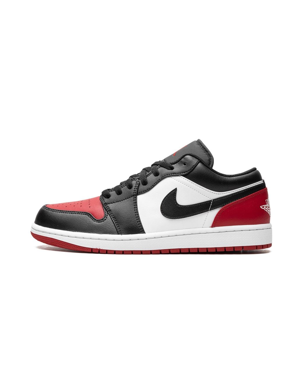 Nike Black Air 1 Low "Bred Toe" 553558 161" for men
