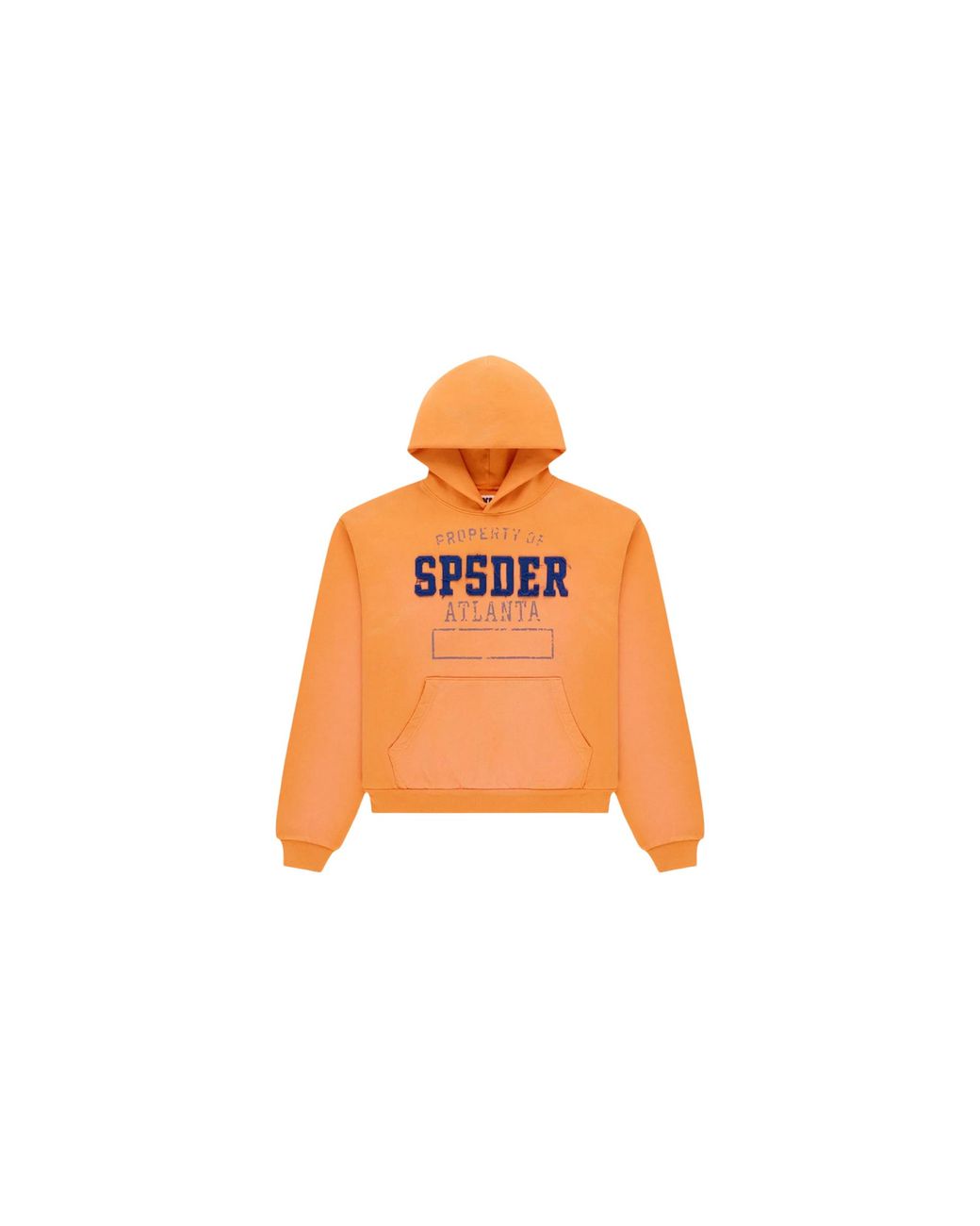 Sp5der Orange Issue 404 Hoodie 624" for men