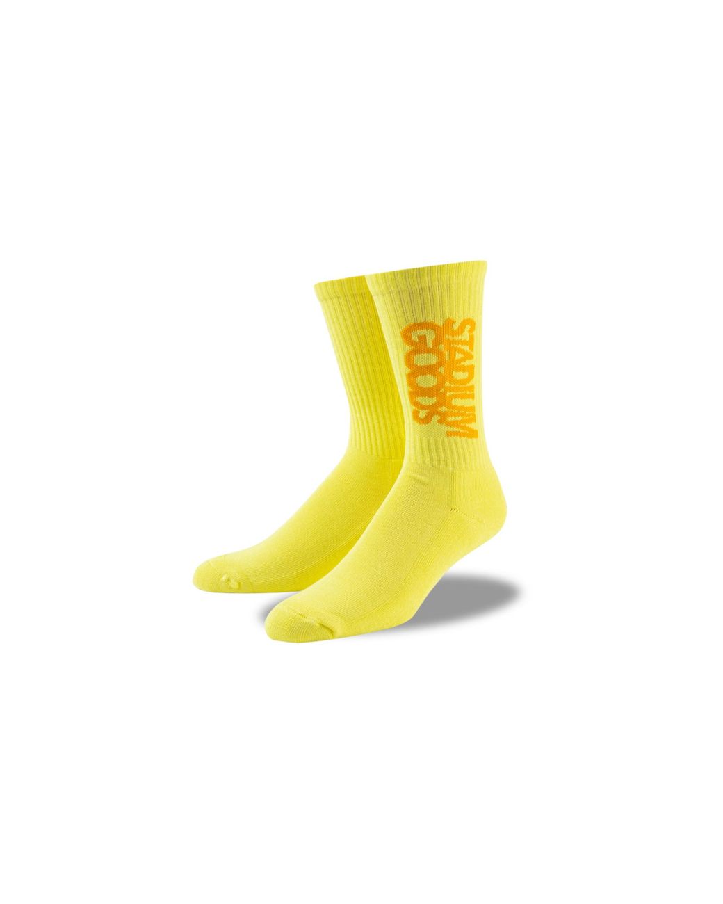 Stadium Goods Black Crew Sock "Marmalade" Sgs0168" for men