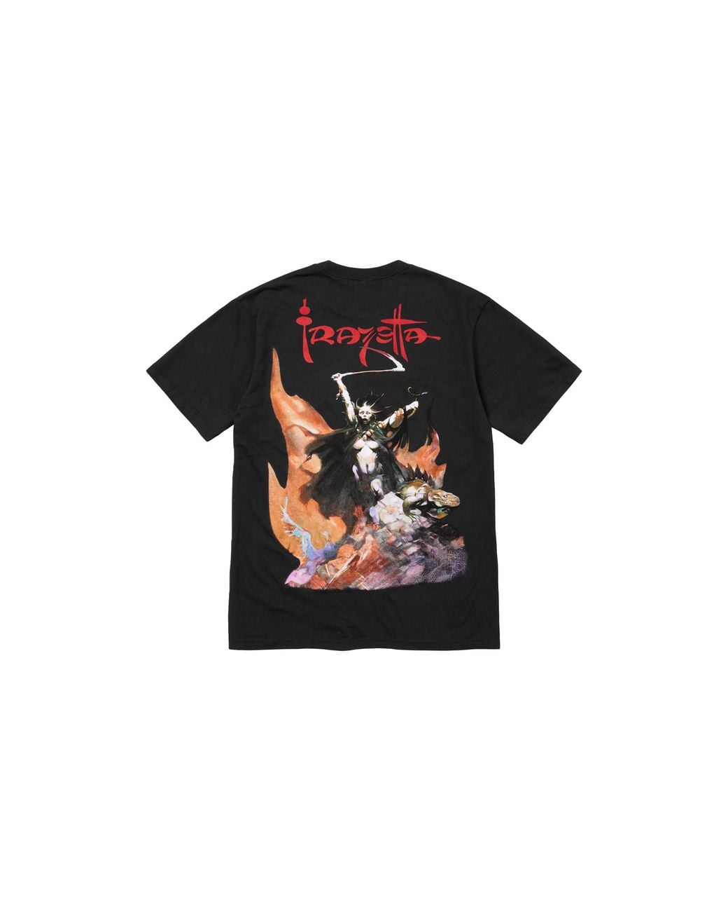 Supreme Black With Scythe T-Shirt "Fw24" Su887"