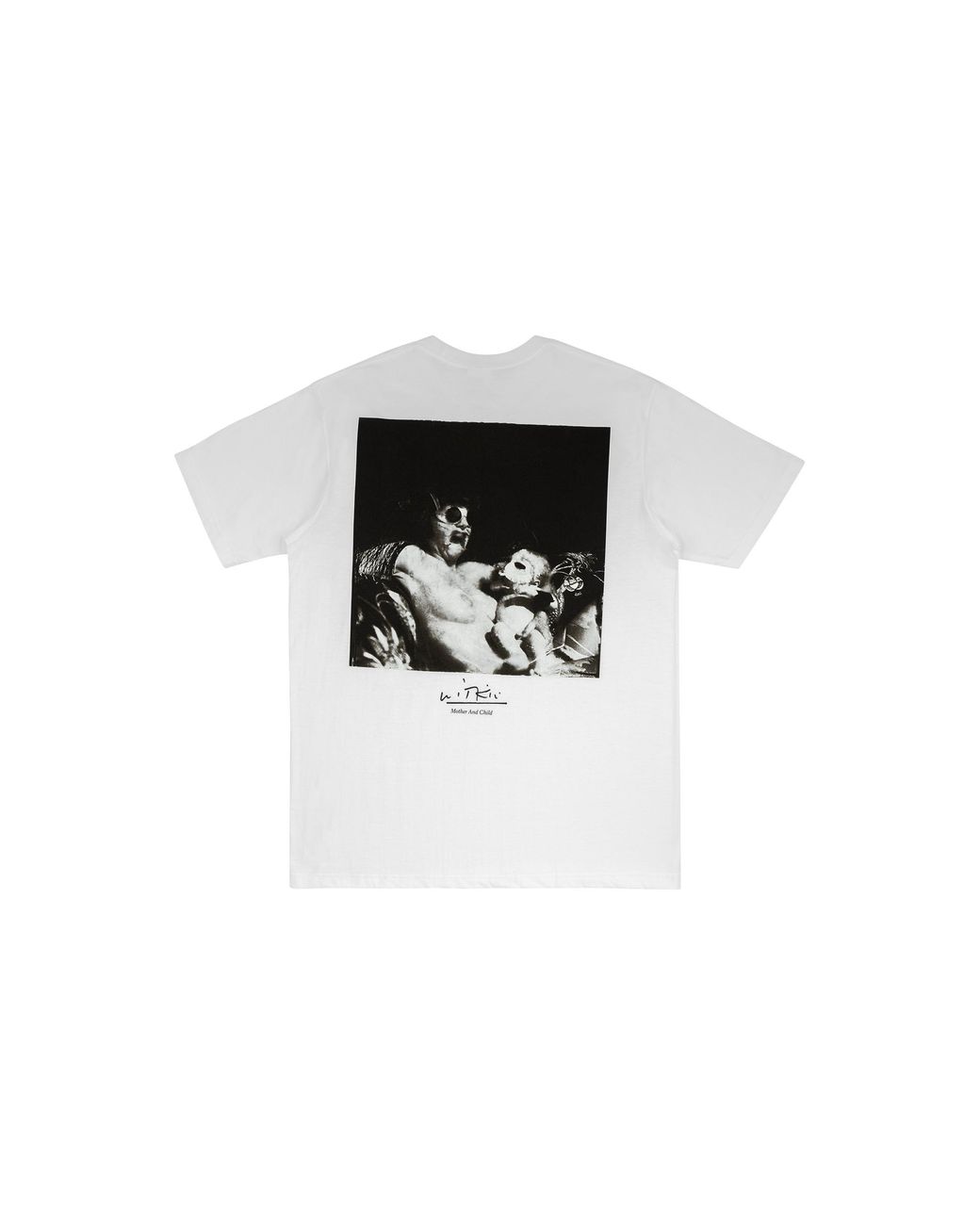 Supreme Black Mother And Child T-Shirt "Fw20 Joel-Peter Witkin" Su9320"