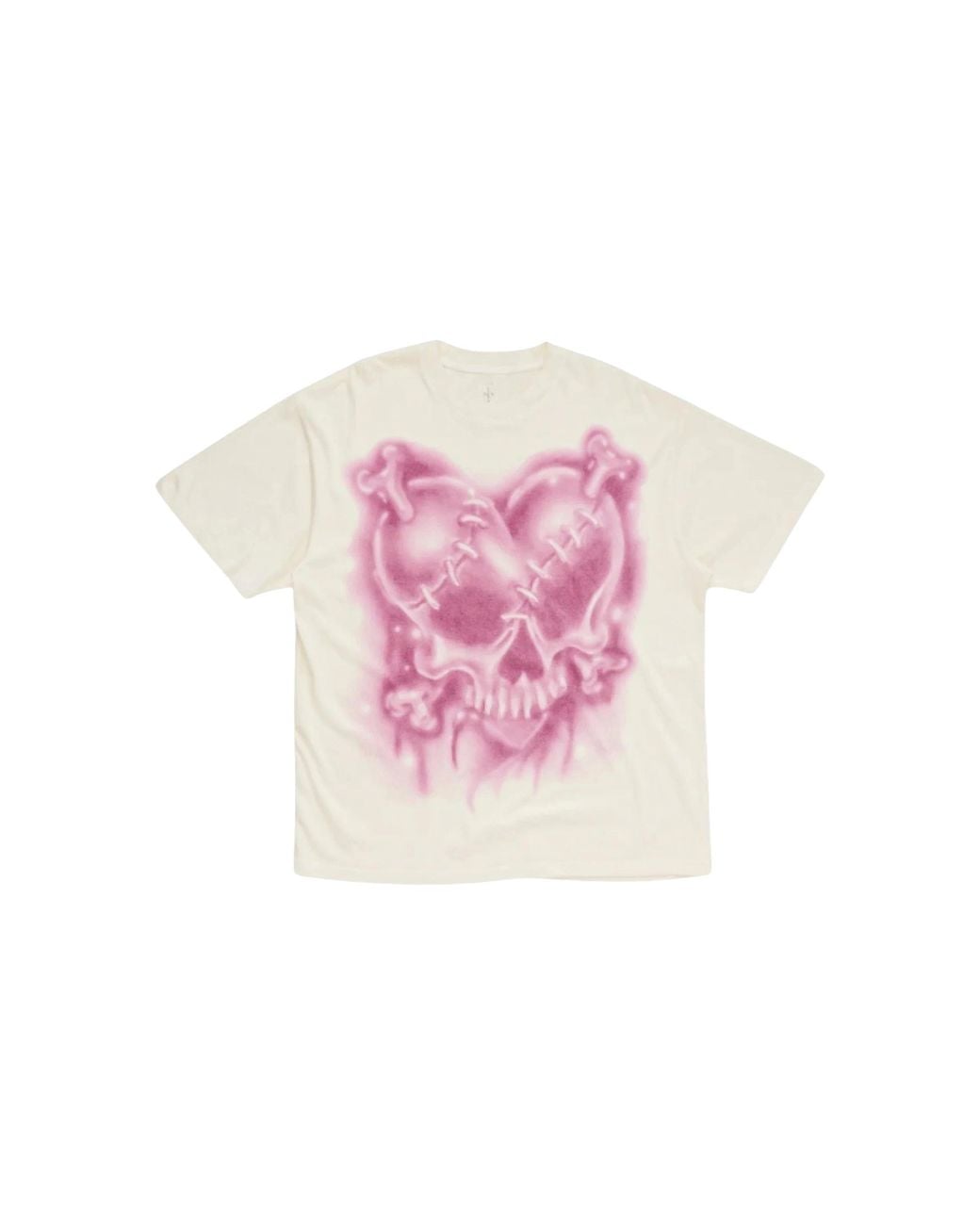 Travis Scott Black Airbrush Angel T-Shirt Tsuc106"
