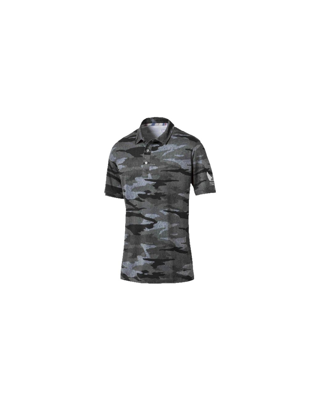 PUMA Black Volition Camo Polo "Forest Night Camo" 575154 03" for men