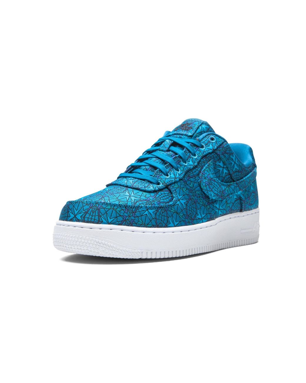 nike air force 1 low stained glass green abyss