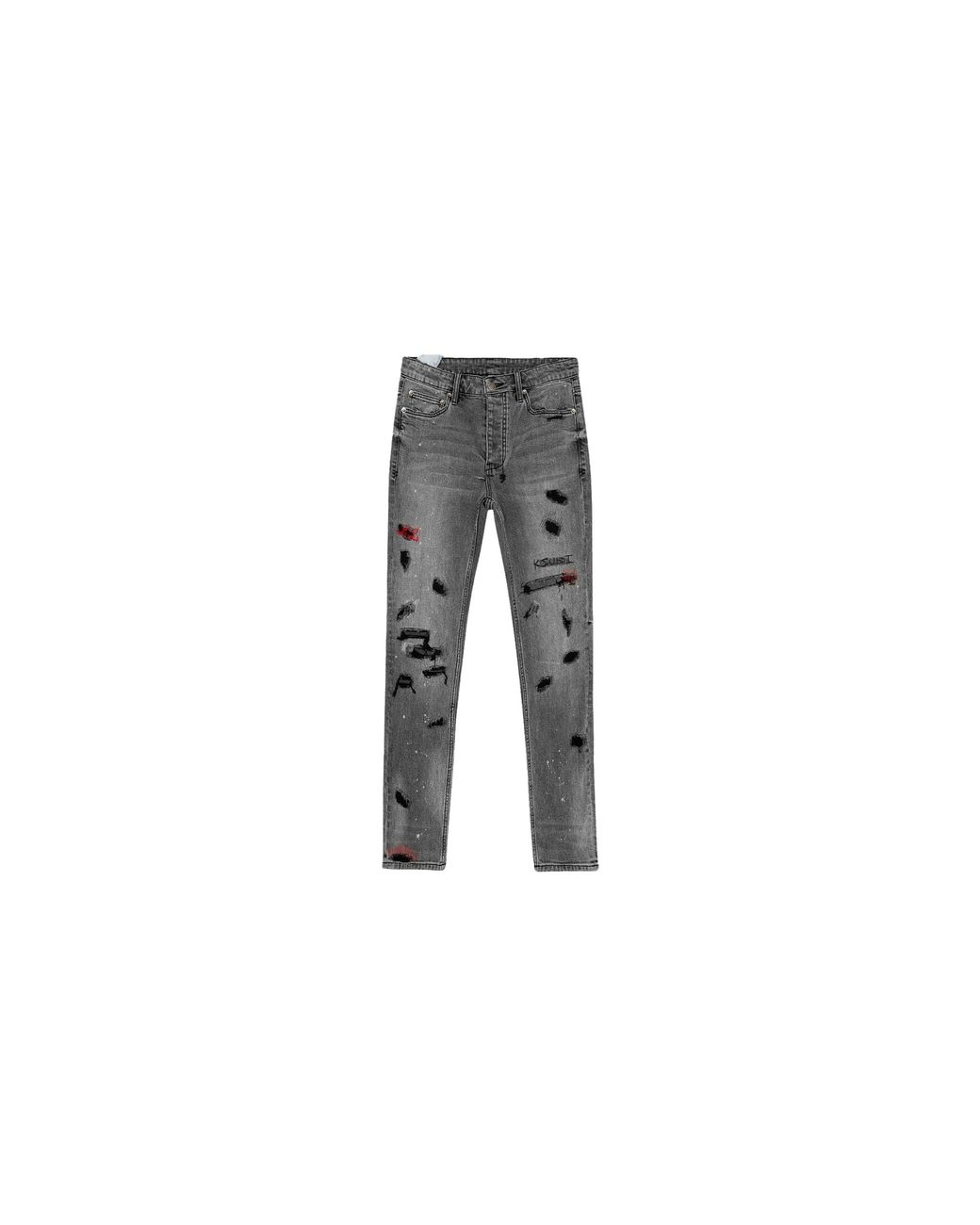 Ksubi Black X Juice Wrld Chitch Trashed Devil Jeans 34Byf1Rs" for men