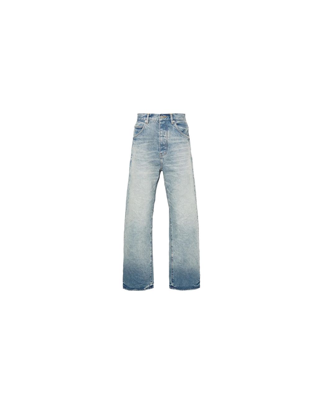 Purple Brand Black Icon Wide Jeans P018 Iwli324" for men