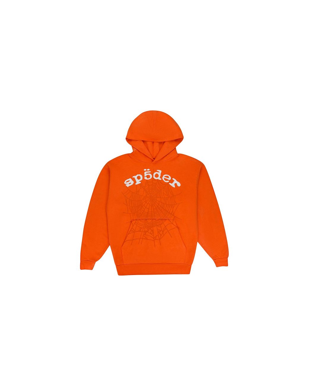 Sp5der Orange Legacy Hoodie 75" for men