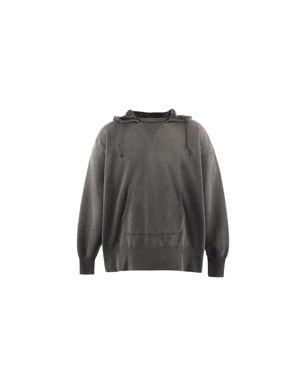 SAINT Mxxxxxx Black Berberjin After Hoodie "Vintage" Sm Hr1 0000 C54" for men