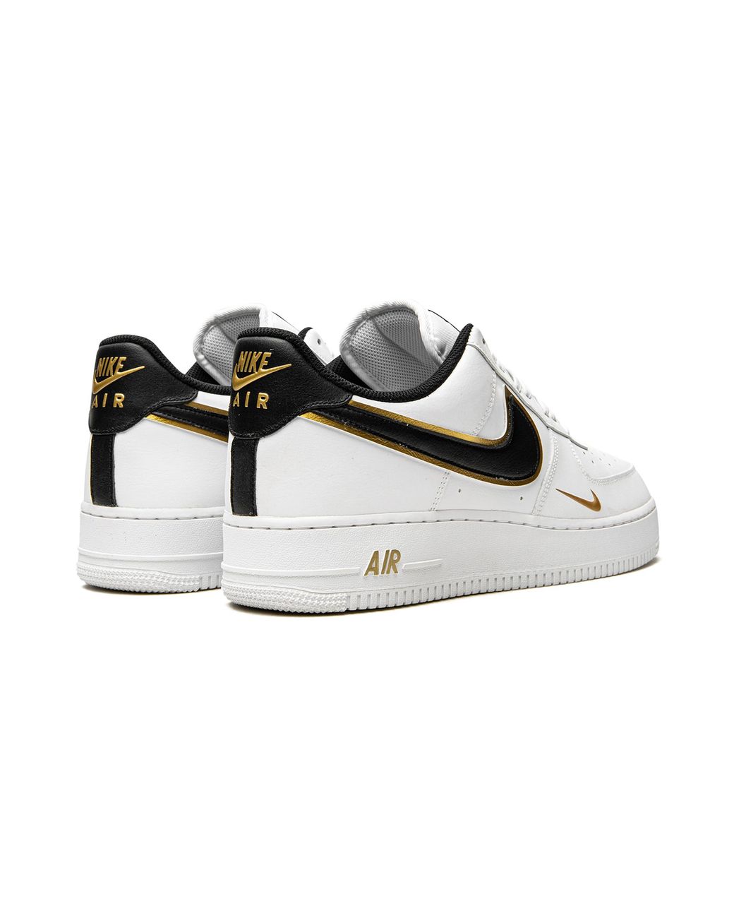 Nike Black Air Force 1 '07 Lv8 "Double Swoosh for men
