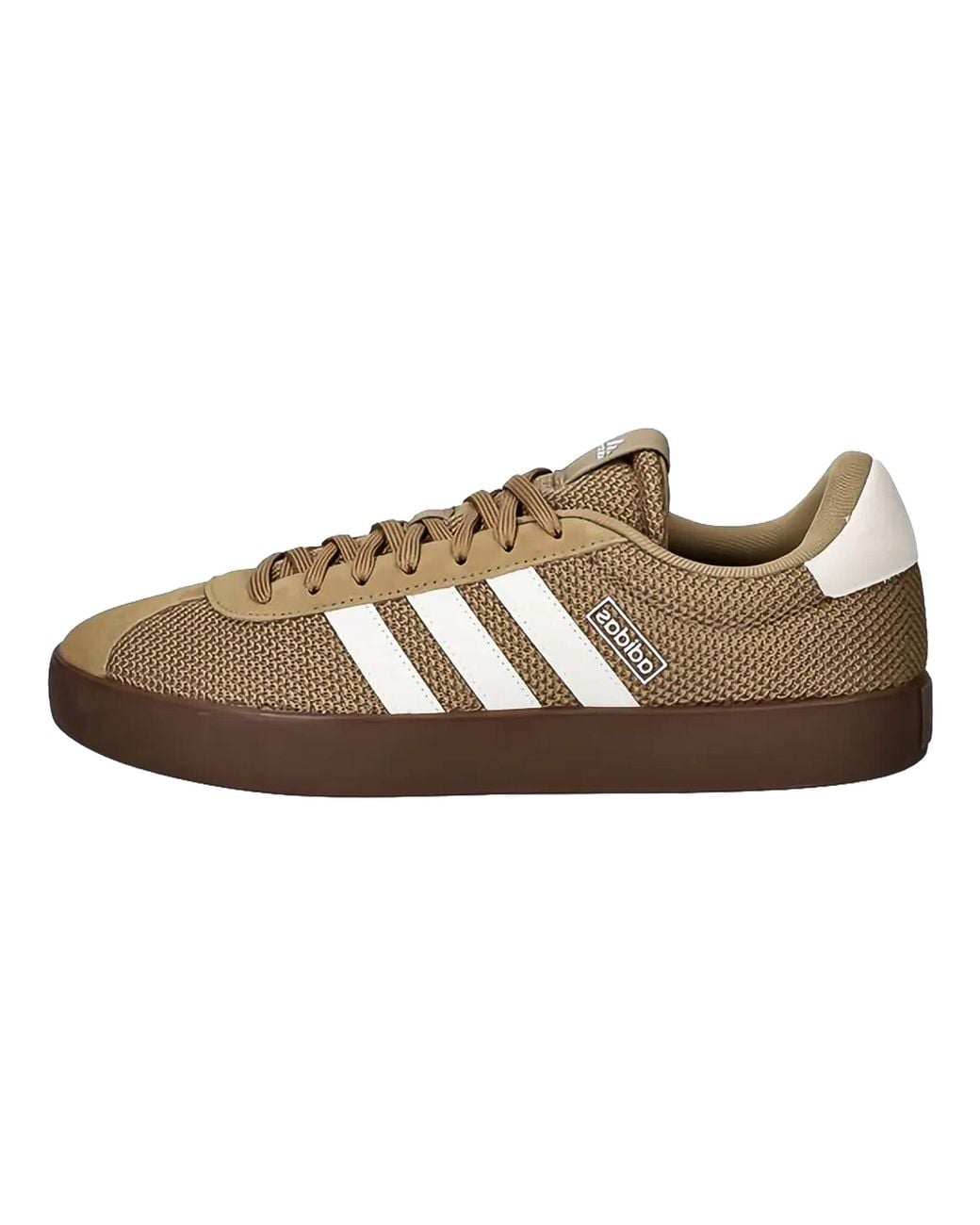 Adidas Black Vl Court 3.0 "Cardboard Off Gum" Ih6576" for men