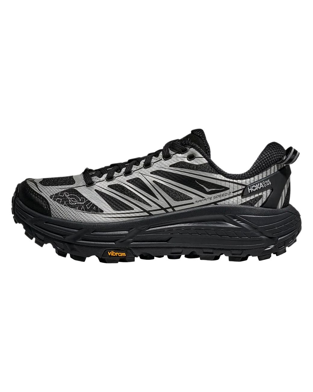 Hoka One One Black Mafate Speed 2 1126851 Bksv" for men