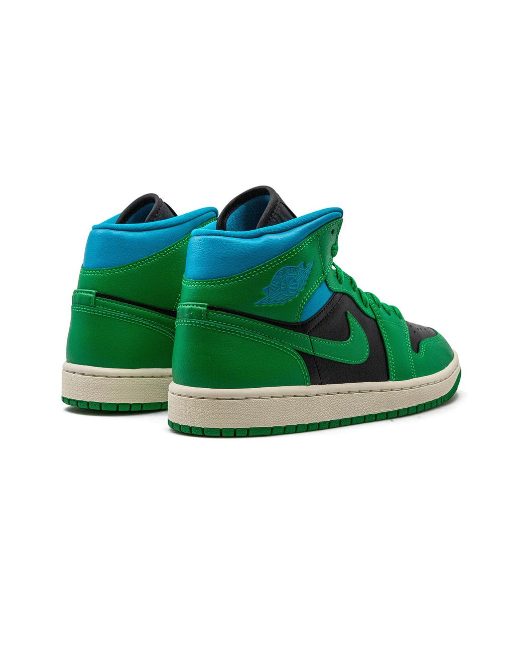 Nike Green Air 1 Mid "Lucky Aquatone" Bq6472 033"