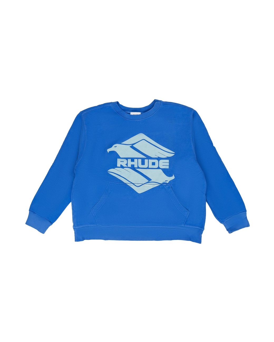 Rhude Blue Dragon Crewneck Rhd-Mhds-1937" for men