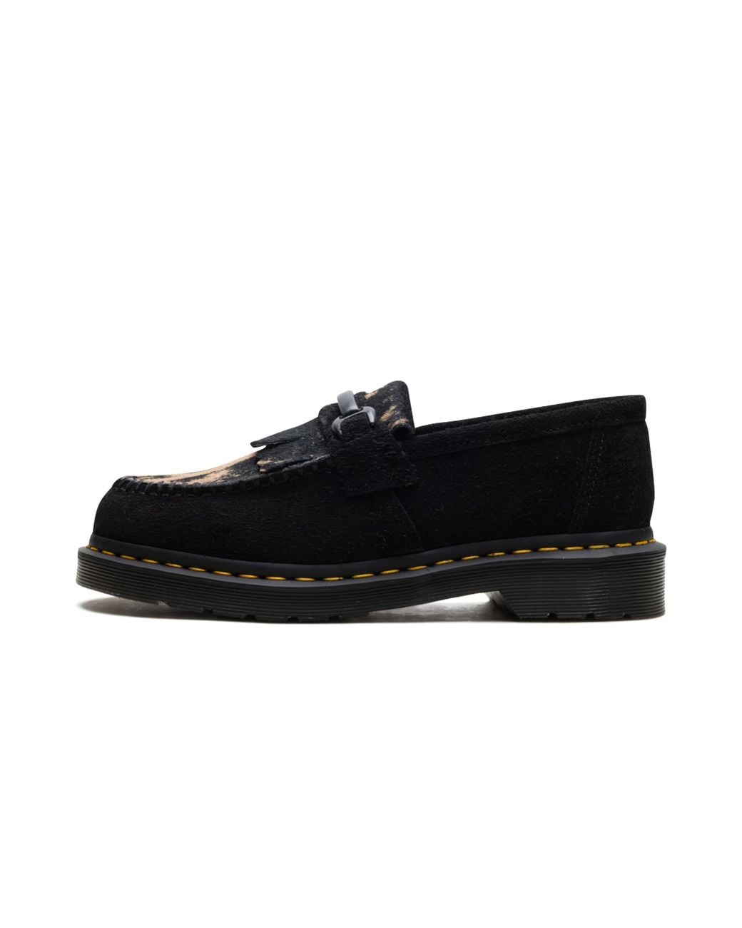Dr. Martens Black Adrian Snaffle Hair-On Loafer 31895779" for men