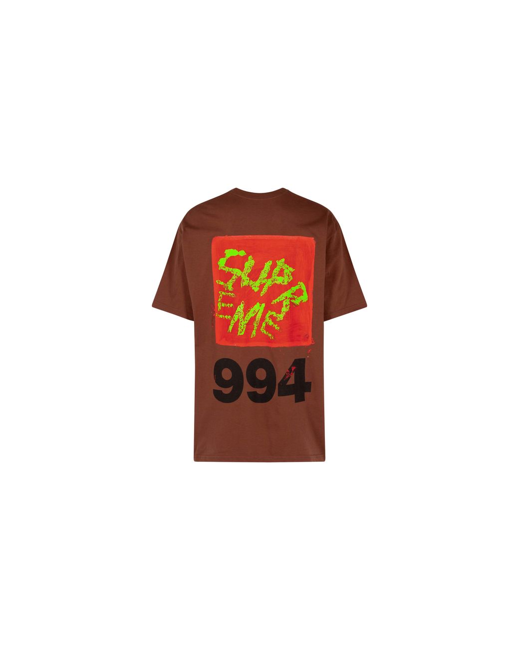 Supreme Red Paint T-Shirt "Ss24" Su373"