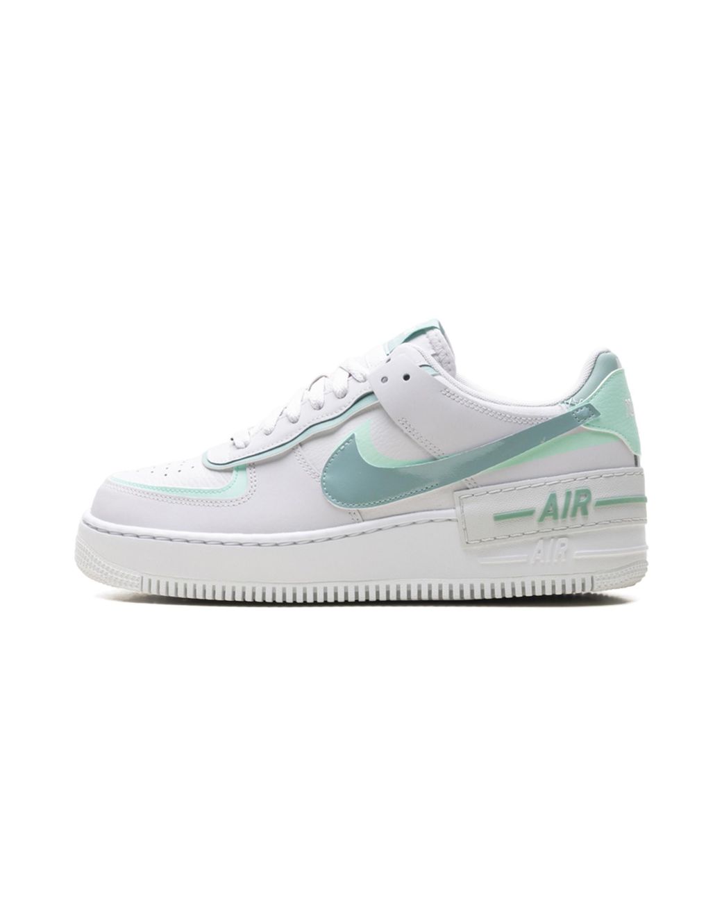 Nike Black Air Force 1 Shadow Low "Vast/Cannon Mint Foam" Ci0919 005"