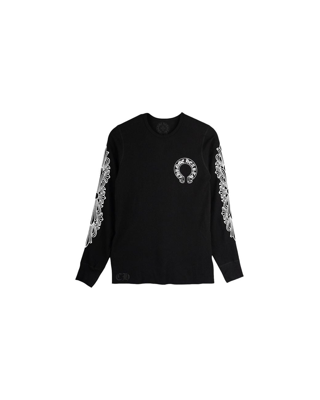 Chrome Hearts Black Horseshoe Floral Thermal Chrm0794" for men