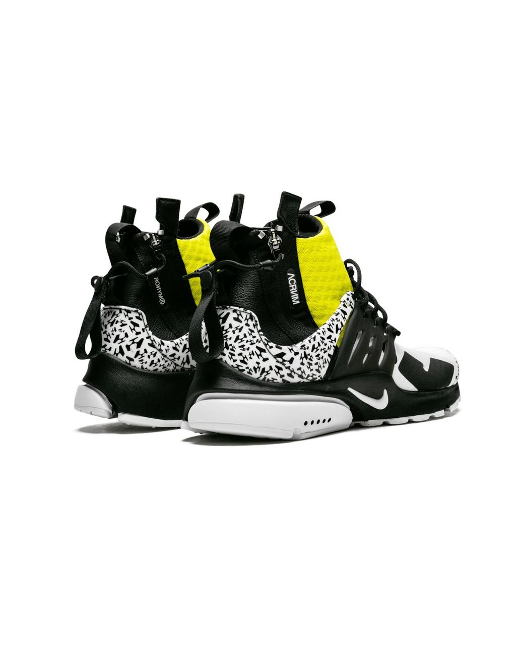 Nike Black Air Presto Mid/Acronym "Acronym for men