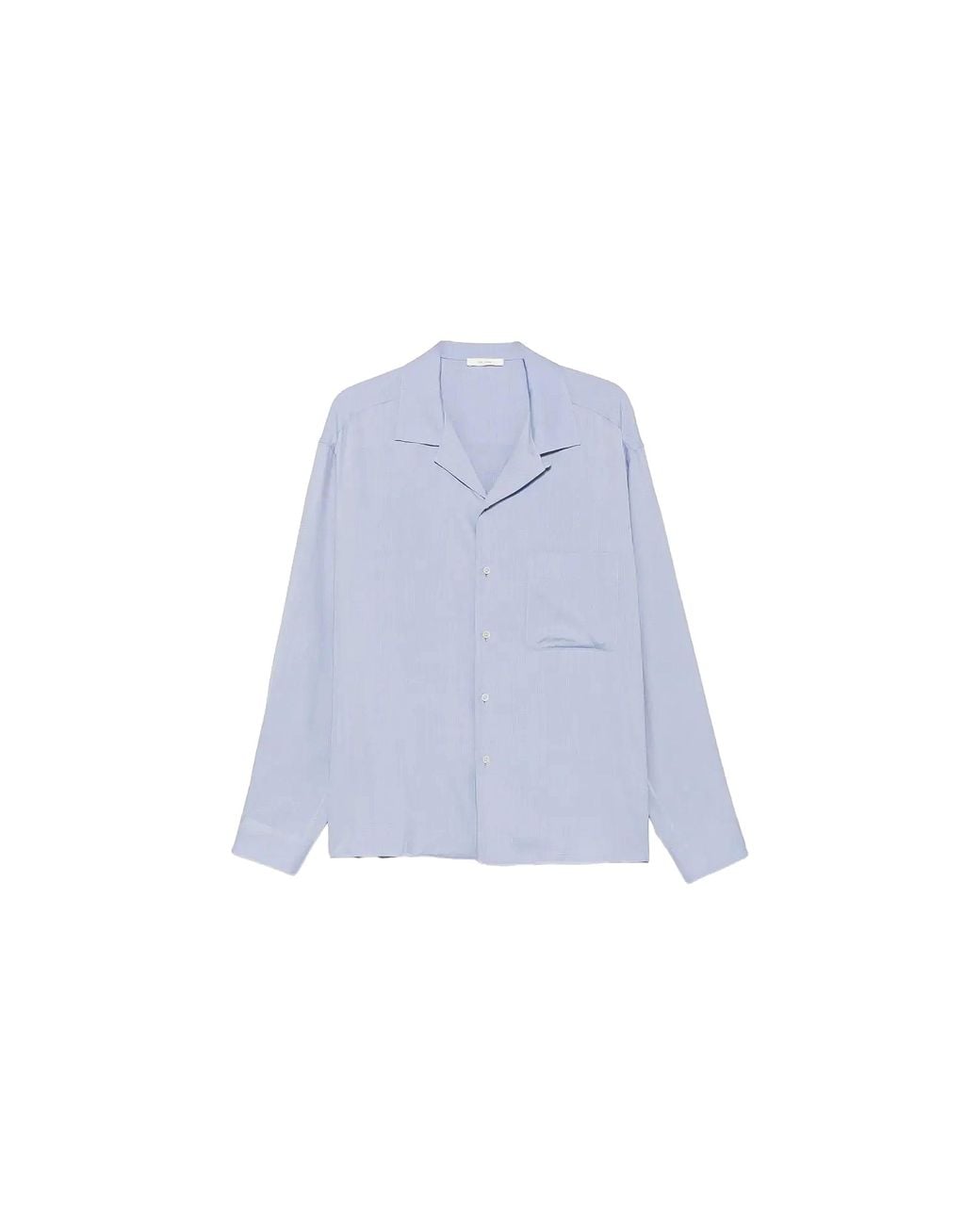 The Row Black Elijas Shirt "Light Sky" 942 W3230 Lsb" for men