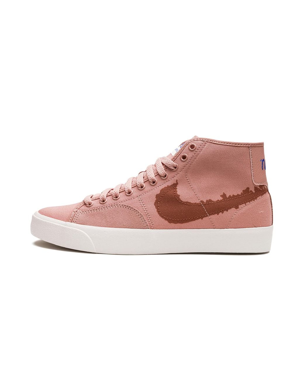 Nike Black Sb Blazer Court Mid "Rose Whisper" Dm8553 601" for men