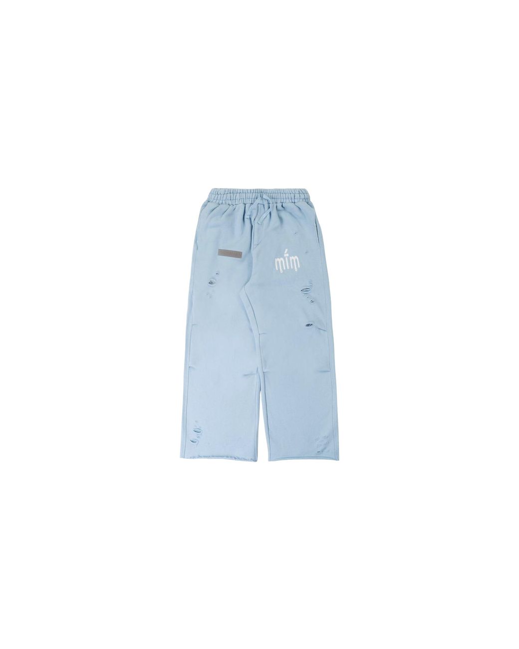 Murd333r.fm Blue General Issue Special Ops Sweatpants "Militia Winter" Mrd004" for men