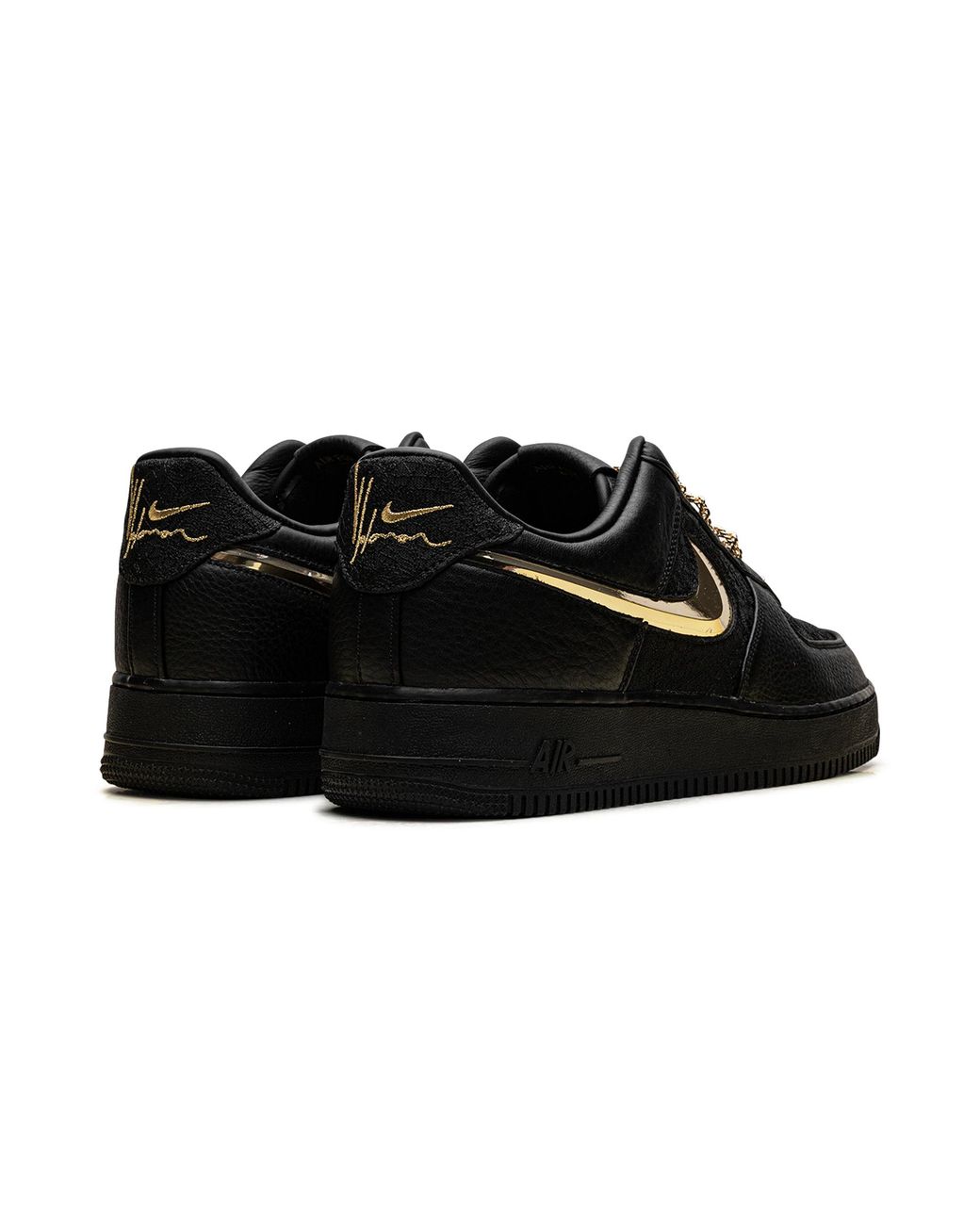 Nike Black Air Force 1 Low "Victor Solomon Trophies" Ir2076 001" for men