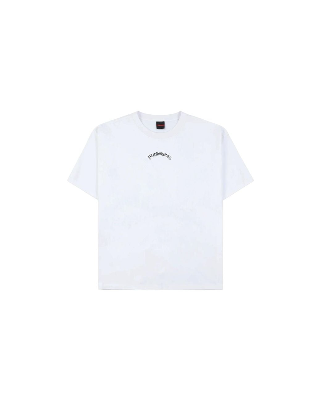 Pleasures Black Athor T-Shirt P26F052 Wht" for men
