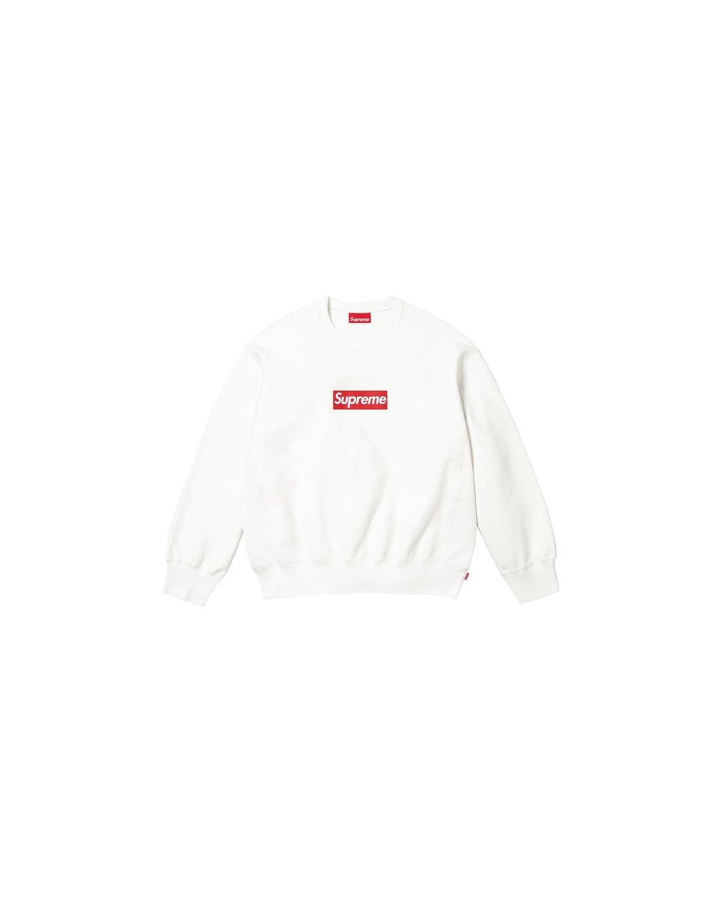 Supreme Black Washed Box Logo Crewneck "Ss25
