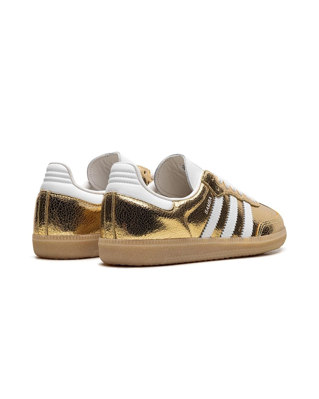 Adidas Black Samba Og "Cracked Metallic Pack