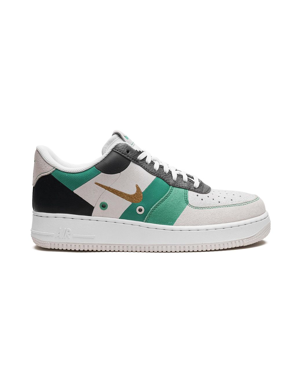 Nike Black Air Force 1 Low Premium /Vast//Metallic" Ci0065 100" for men
