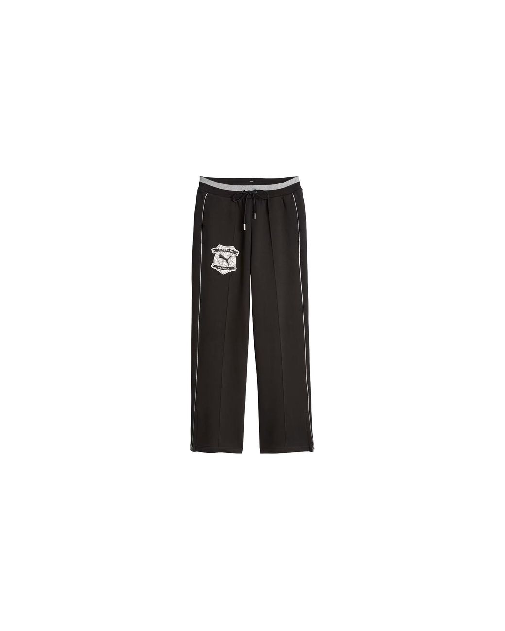 PUMA Black Sinclair T7 Relaxed Track Pants 637585 01" for men