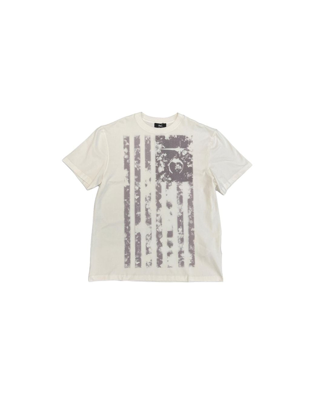 THUG CLUB Black Vintage Old Glory T-Shirt Tc26Ts0701" for men